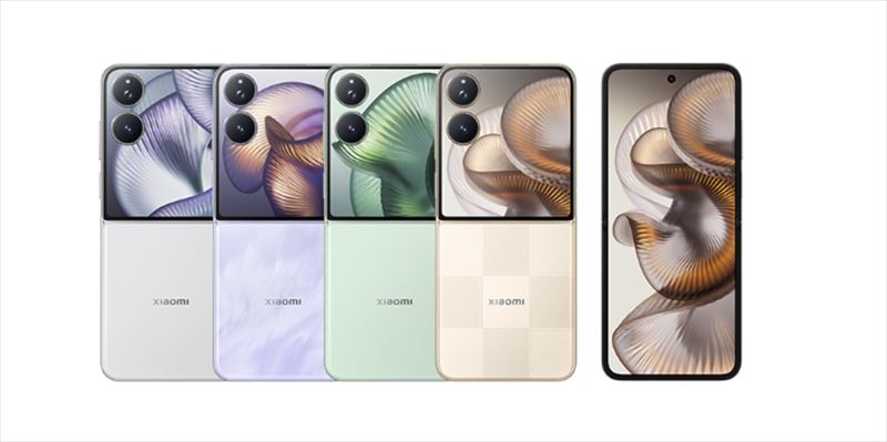 デザイン魅力だね！「Xiaomi MIX Flip 2」はSnapdragon 8 Elite搭載の