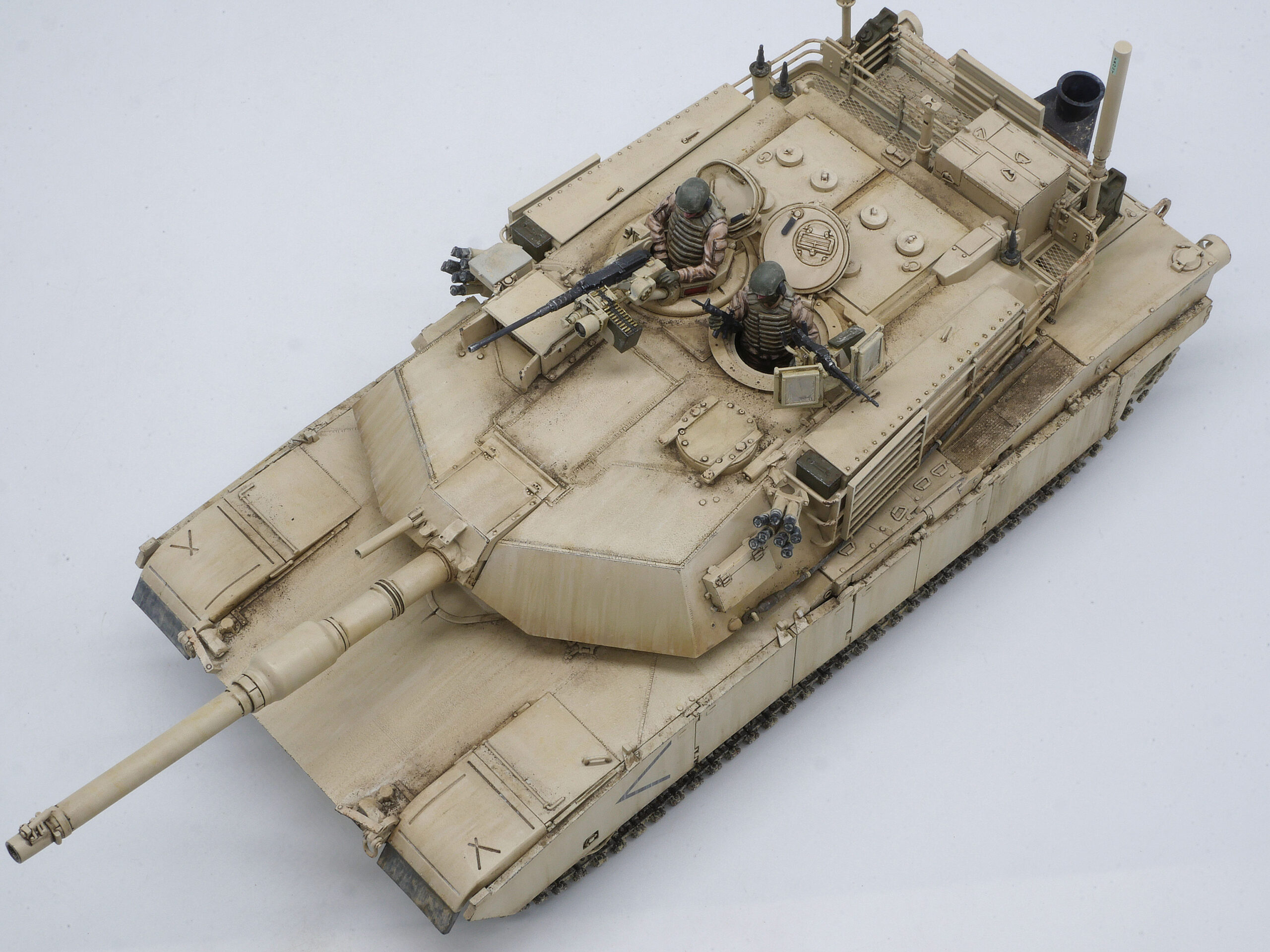 制作依頼品 1/35 MENG M1A1 Abrams モンモデル M1A1 エイブラムス
