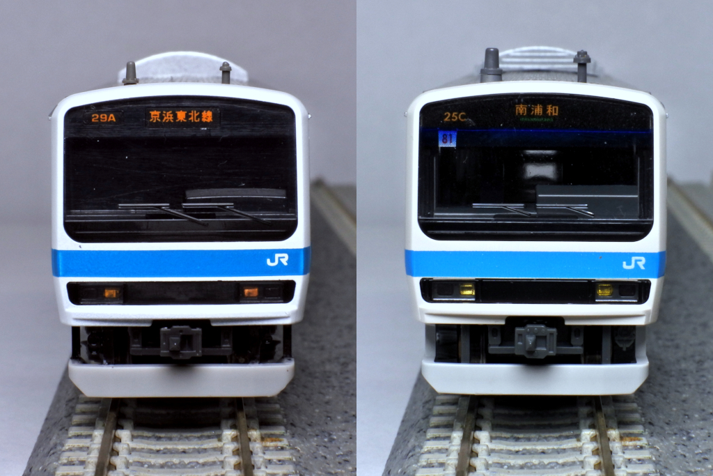 KATOとTOMIXを比較！209系500番台のNゲージ模型レビュー