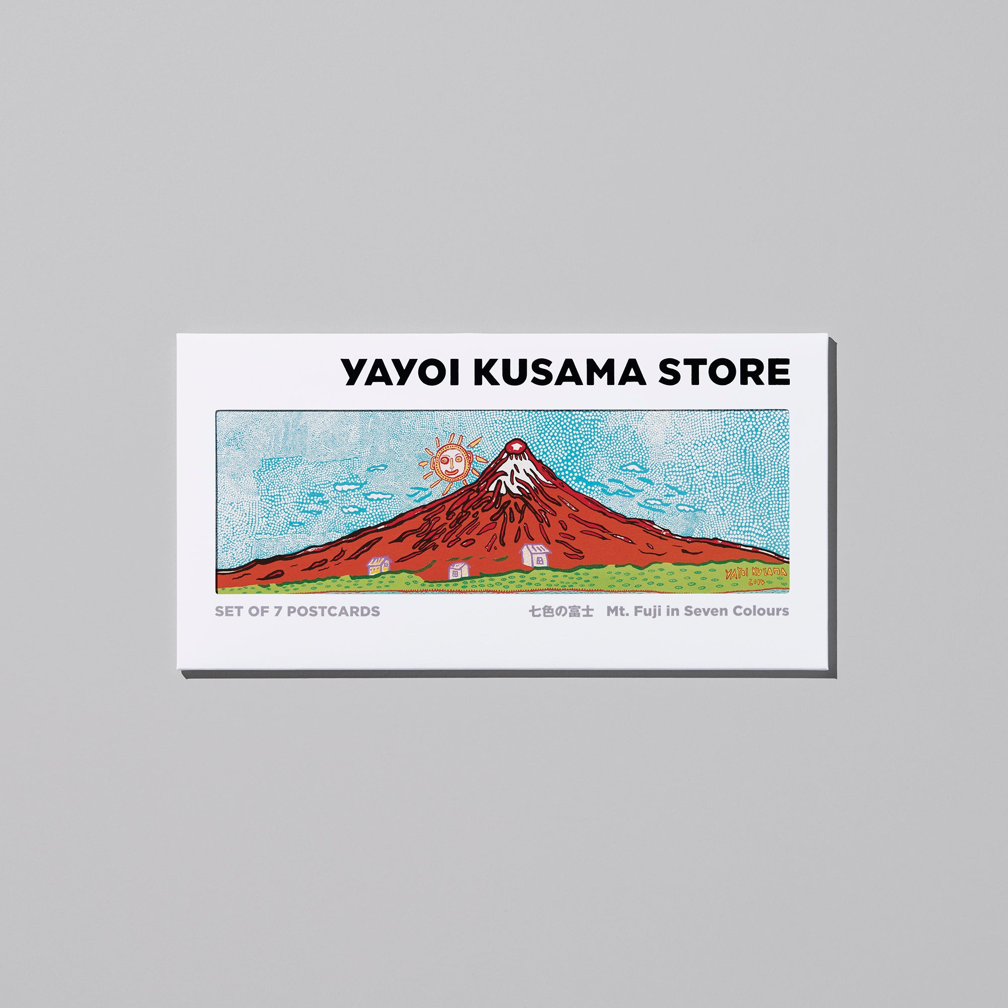 Postcards / Mt. Fuji in Seven Colours｜Yayoi Kusama Official Art