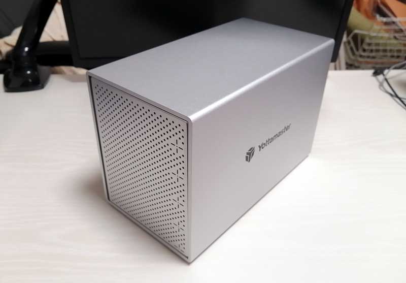Yottamaster PS500C3 外付けHDDケースのレビュー（RAID無し・5ベイ