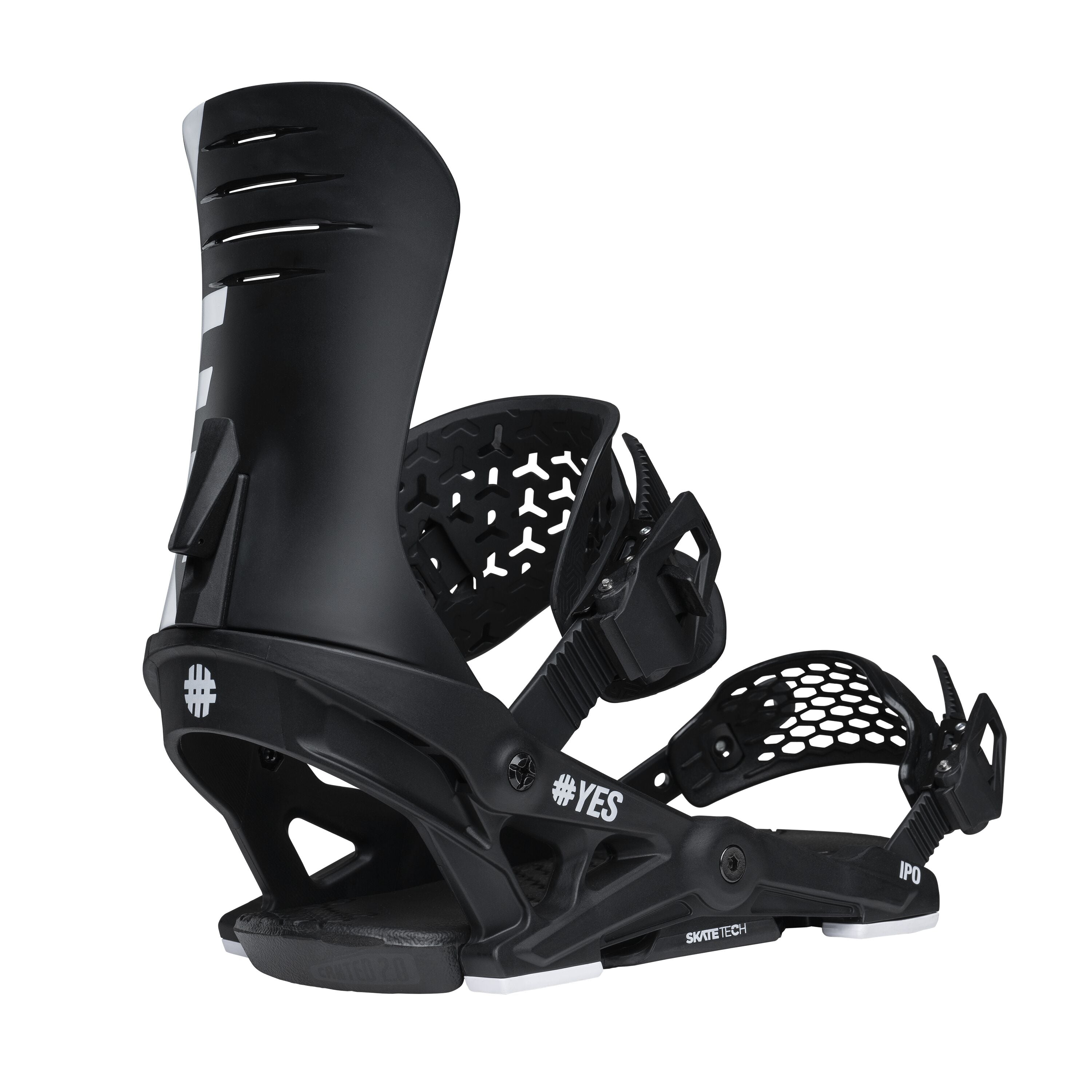 IPO Men's Snowboard Bindings Outdoor Goods Pitch Black | YES