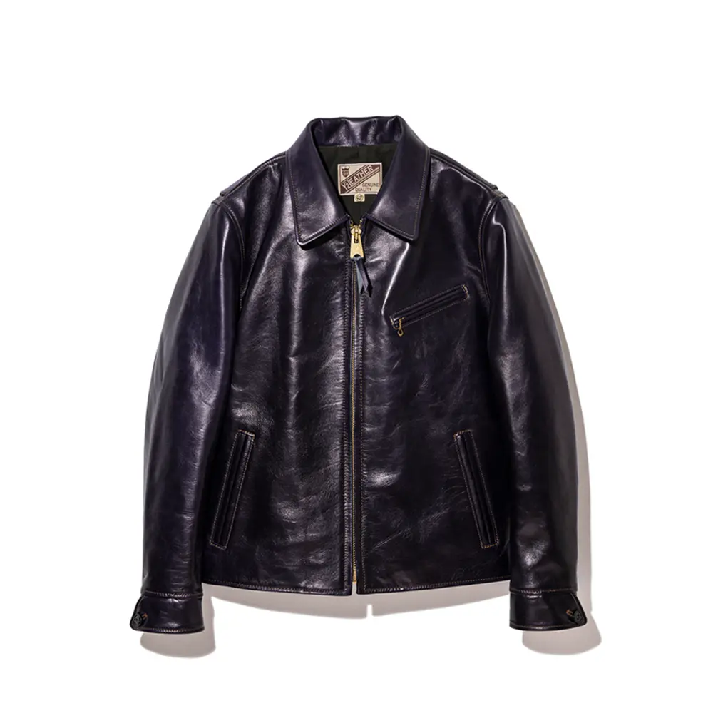 INDIGO HORSE SINGLE BREASTED JACKET[ IR-42 ] | Y'2 LEATHER