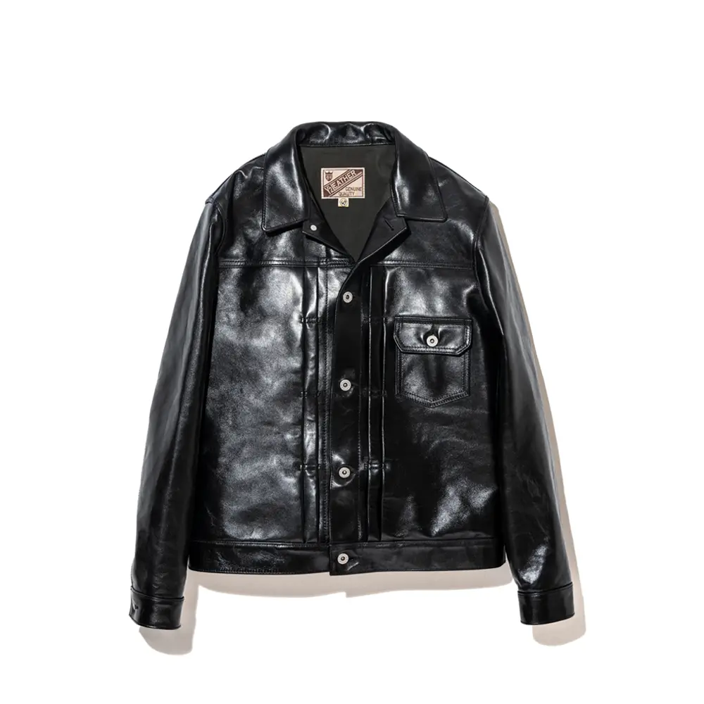 ANILINE HORSE TYPE I JEAN JACKET[ LB-140 ] | Y'2 LEATHER