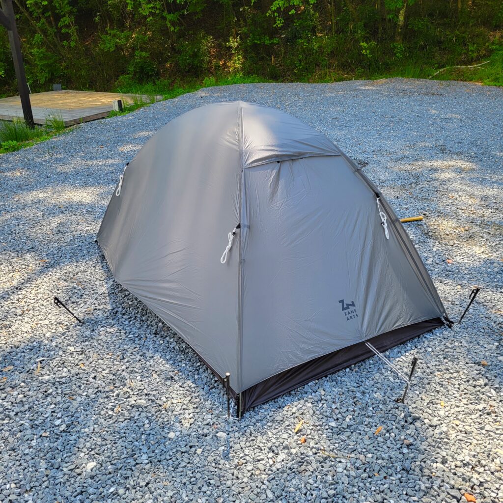 ゼインアーツ ヤール2 軽量テント購入レビュー｜設営の簡単さ・耐久性