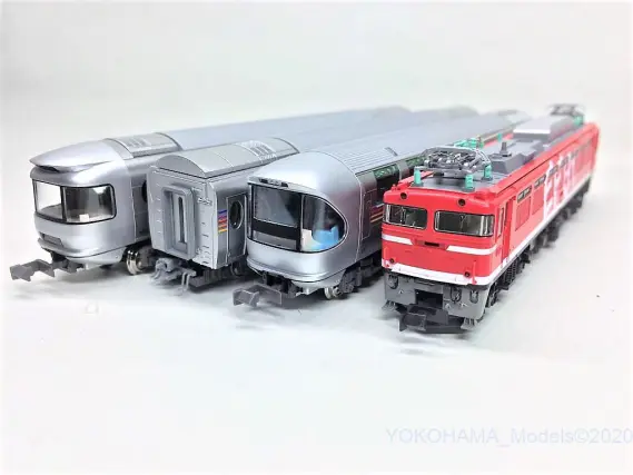 EF81-95 E26系「カシオペアクルーズ」入線です。KATO 10-1441