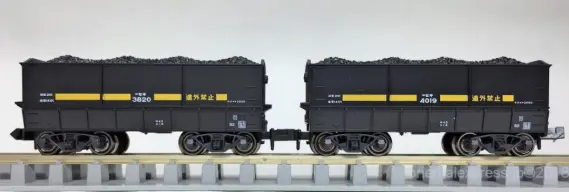 2400t運炭列車 セキ3000（石炭積載）10両セット 整備&入線 KATO 10