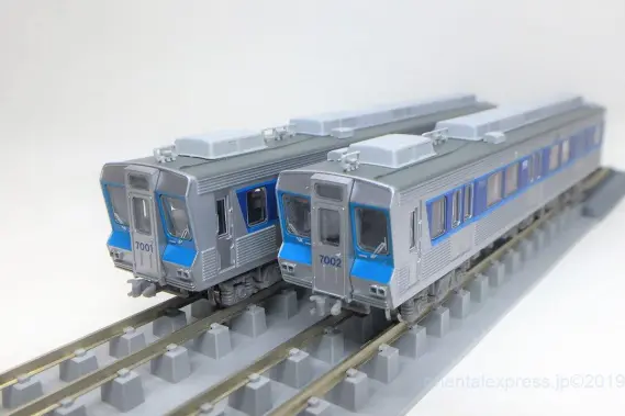 北総鉄道 7000形 が入線しました。マイクロエース A2175 8両セット