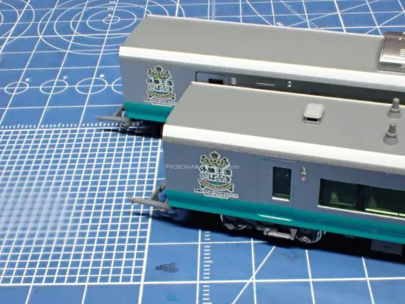 E657系(E653系リバイバルカラー緑)「ひたち・ときわ」を弄る。KATO 10