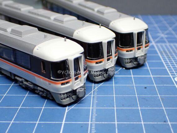 キハ85-202」をAssyパーツで組む。 KATO 10-1888 「ワイドビューひだ