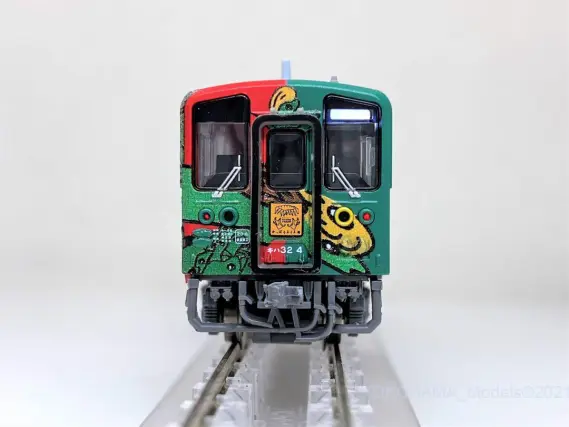 キハ32 4 三代目 海洋堂ホビートレインが入線しました。MICROACE A7240