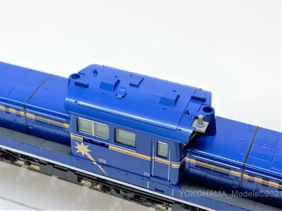 DD51 後期 耐寒形 北斗星 が入線しました。KATO 7008-F | NGaugeJP