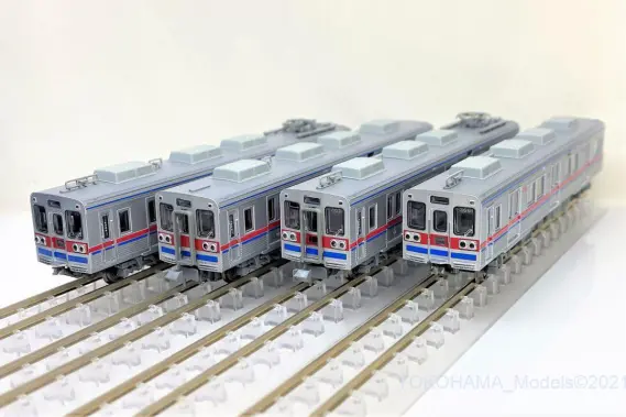 京成3600形 VVVF改造編成（ターボ君）が入線しました。MICROACE A1130