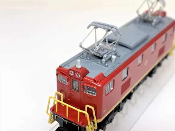 秩父鉄道 デキ200 パレオエクスプレス（赤茶）が入線。MICROACE A2080