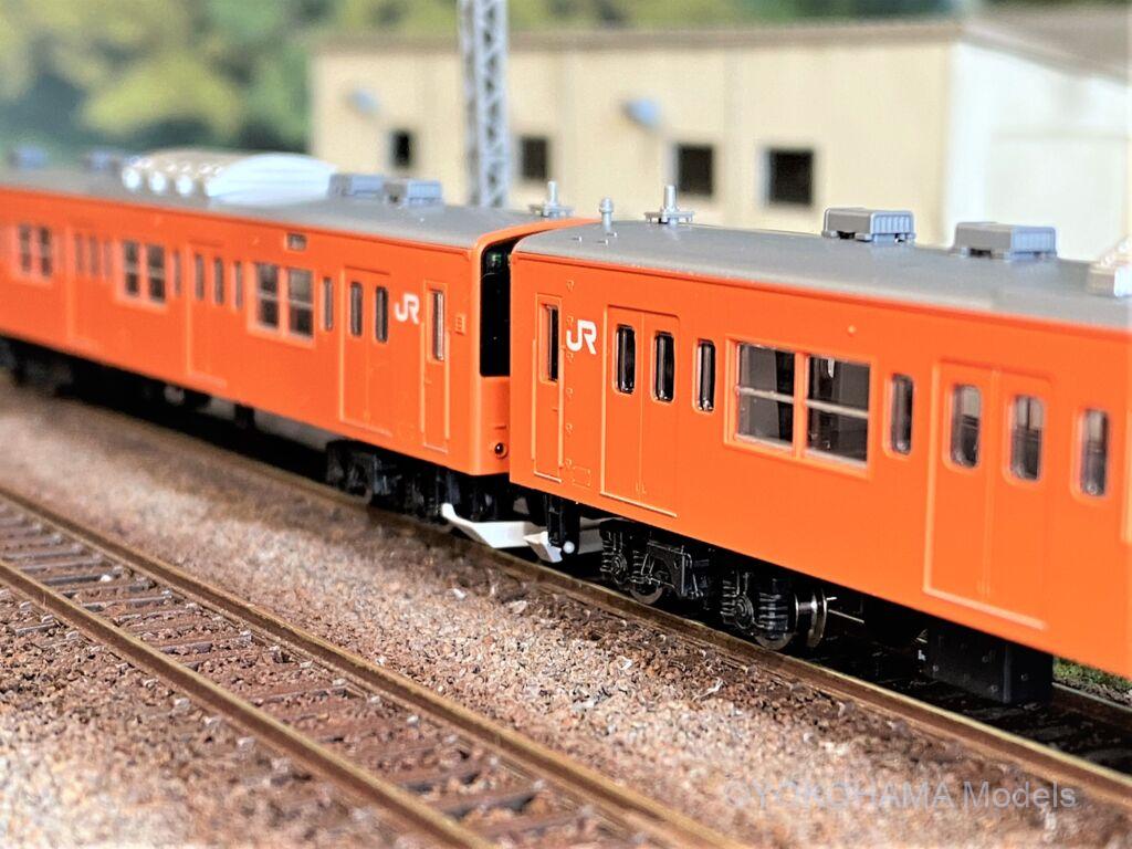 201系（中央線・分割編成）増結が入線しました。TOMIX 98768