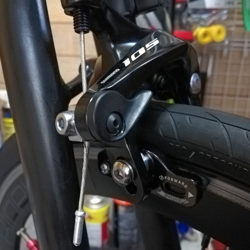 tern surge ブレーキR7000_105へ換装: ゆるっとサイクリング La Libertà