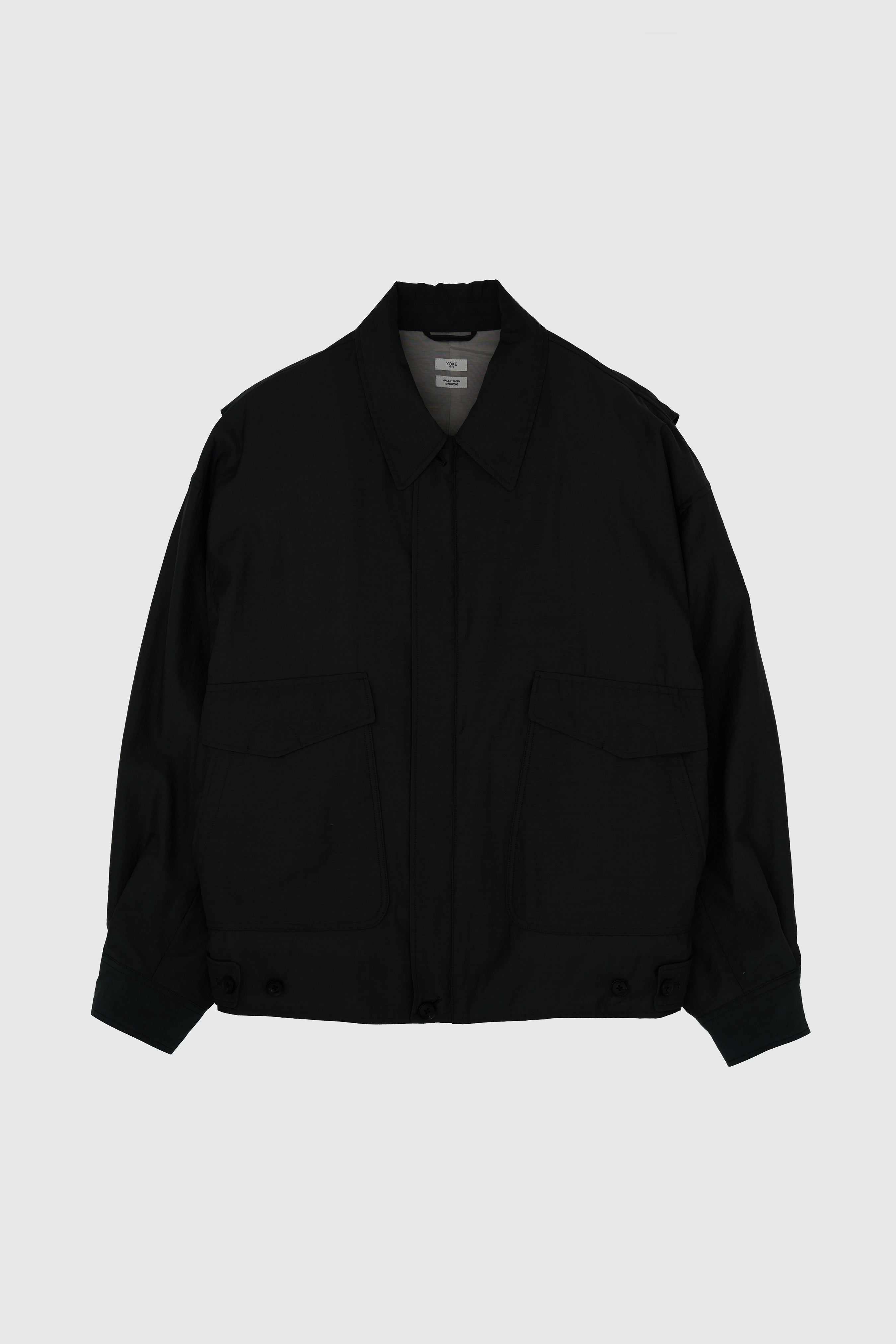 Wool Washer Tropical Zip Shirt | YOKE Official Website