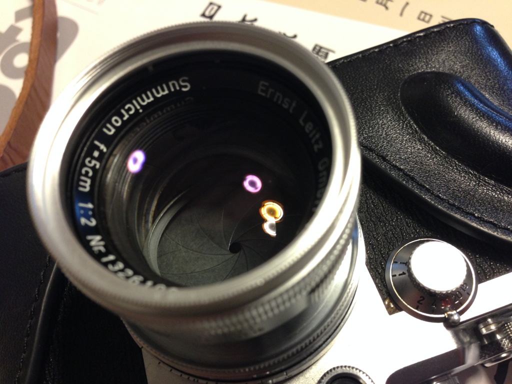 究極の沈胴Summicron 50mm F2.0 L - 晴れ時々ジャズ、雨のちカメラ