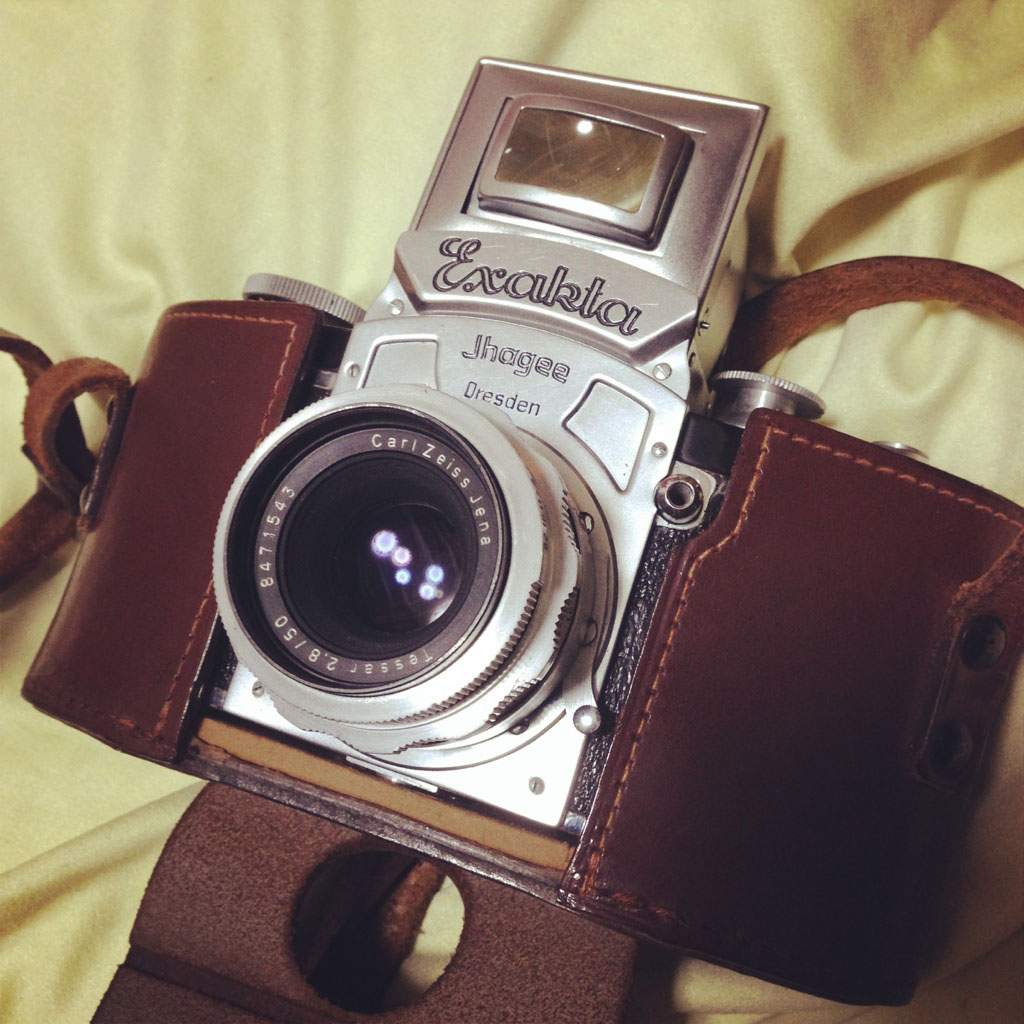 Ihagee Kine Exakta + Carl Zeiss Jena Tessar 50mm F2.8 試写 - 晴れ