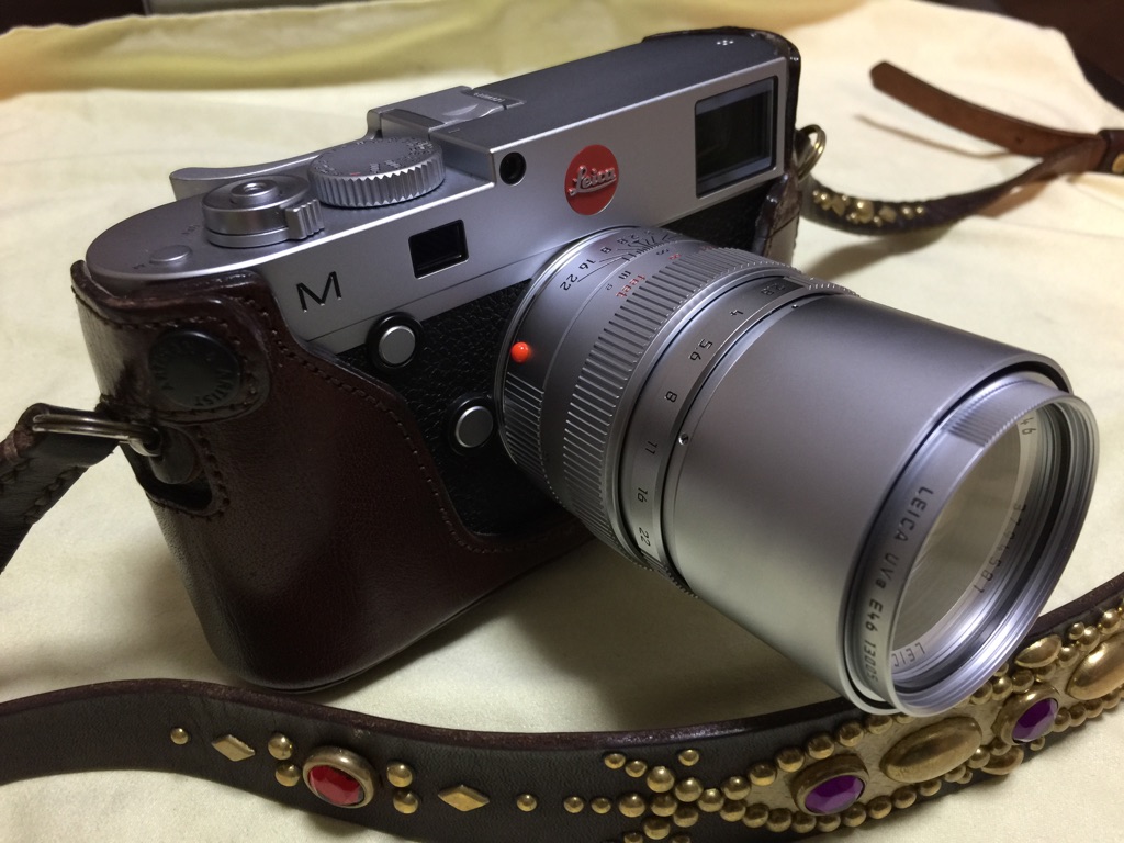 Leica Elmarit-M 90mm F2.8 Silver Chrome (フード内蔵) 11808 - 晴れ