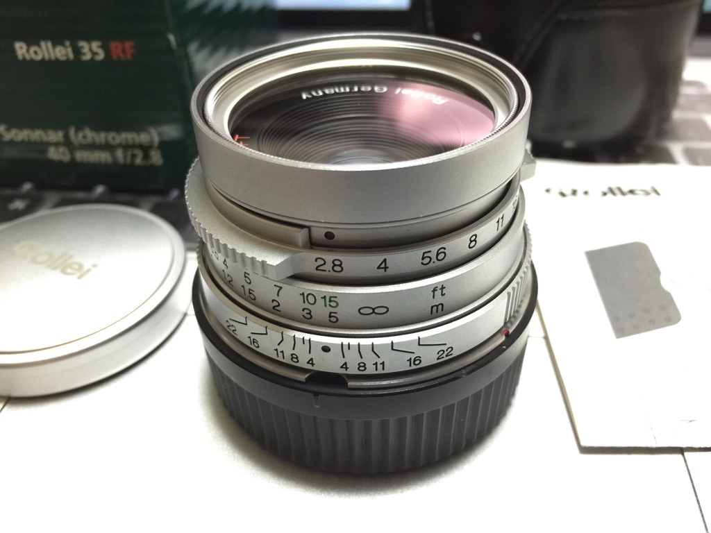 Rollei Sonnar 40mm F2.8 HFT ライカLマウント - 晴れ時々ジャズ、雨