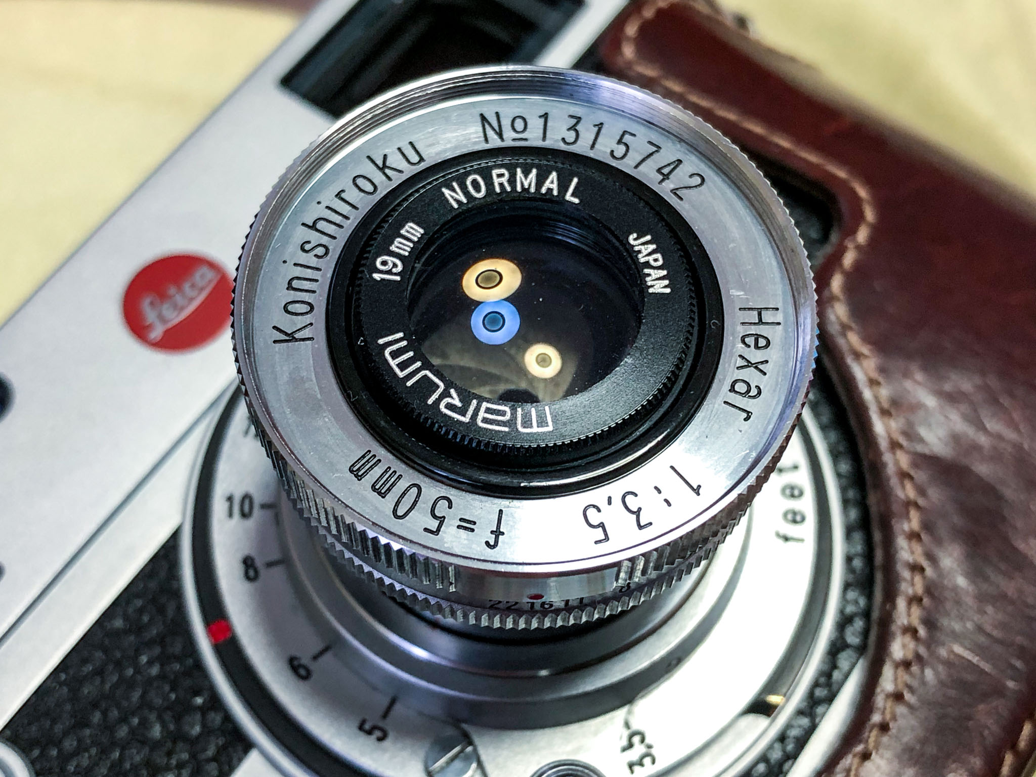 Konishiroku Hexar 50mm F3.5 Lマウント - 晴れ時々ジャズ、雨のちカメラ