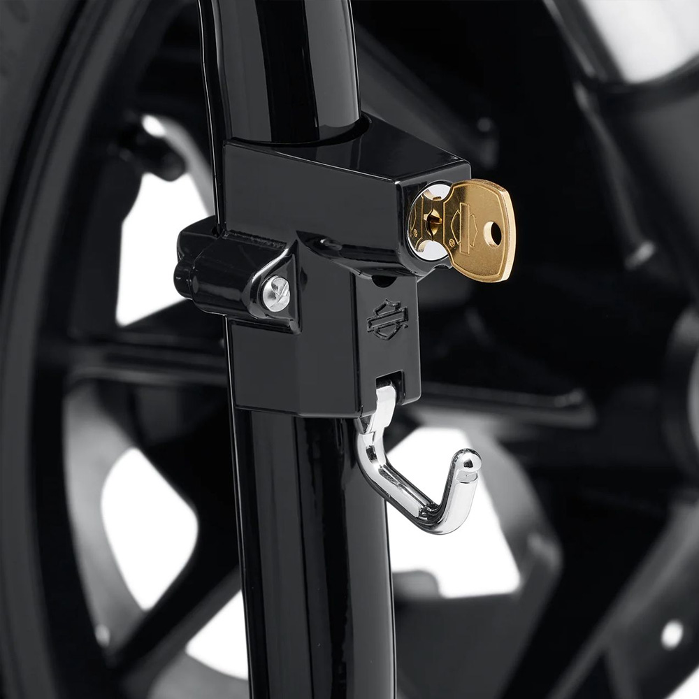 ハーレー純正□ヘルメットロック ユニバーサルタイプ ブラック Harley