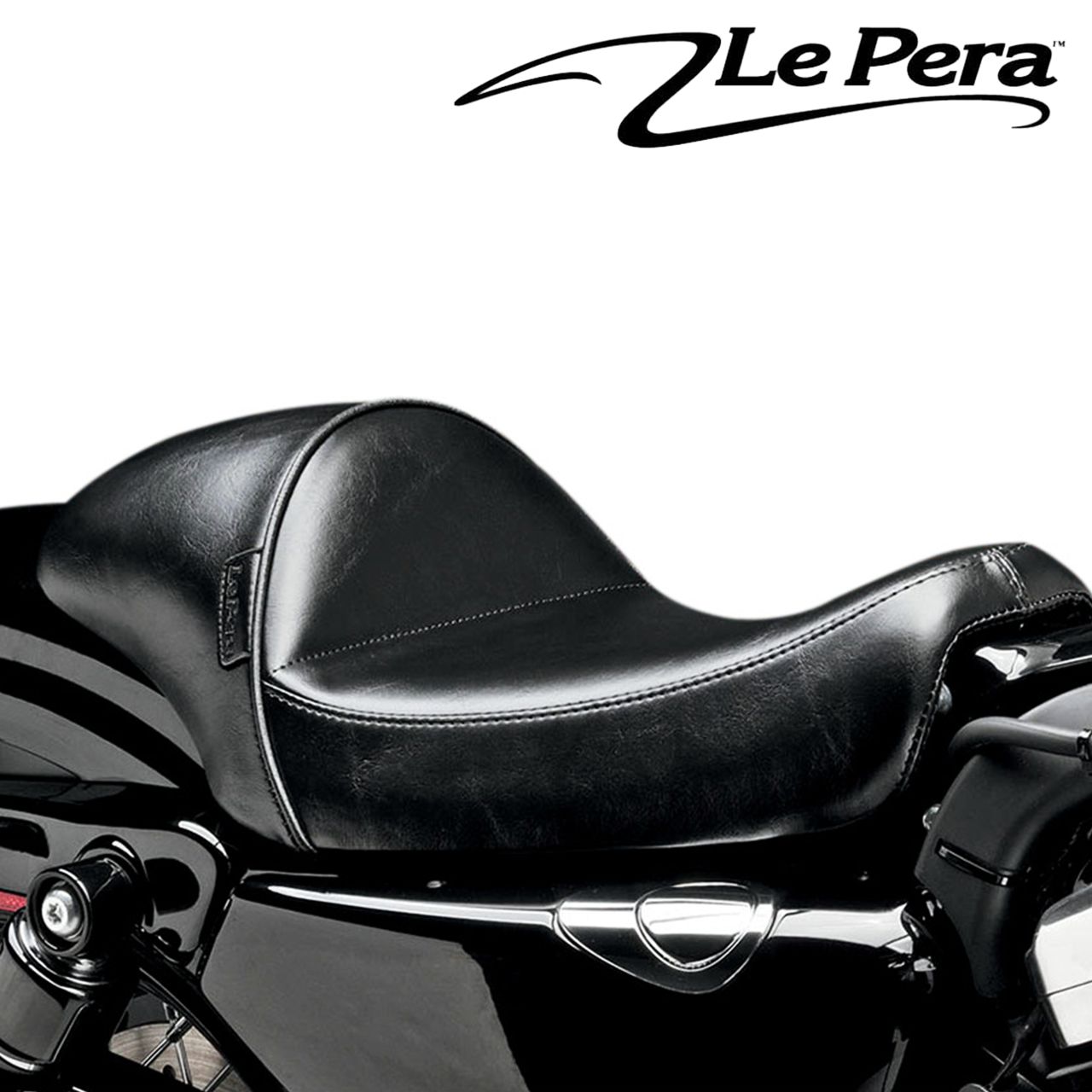 ラペラ□スタブ カフェスタイル ソロシート ブラック 【スポーツスター