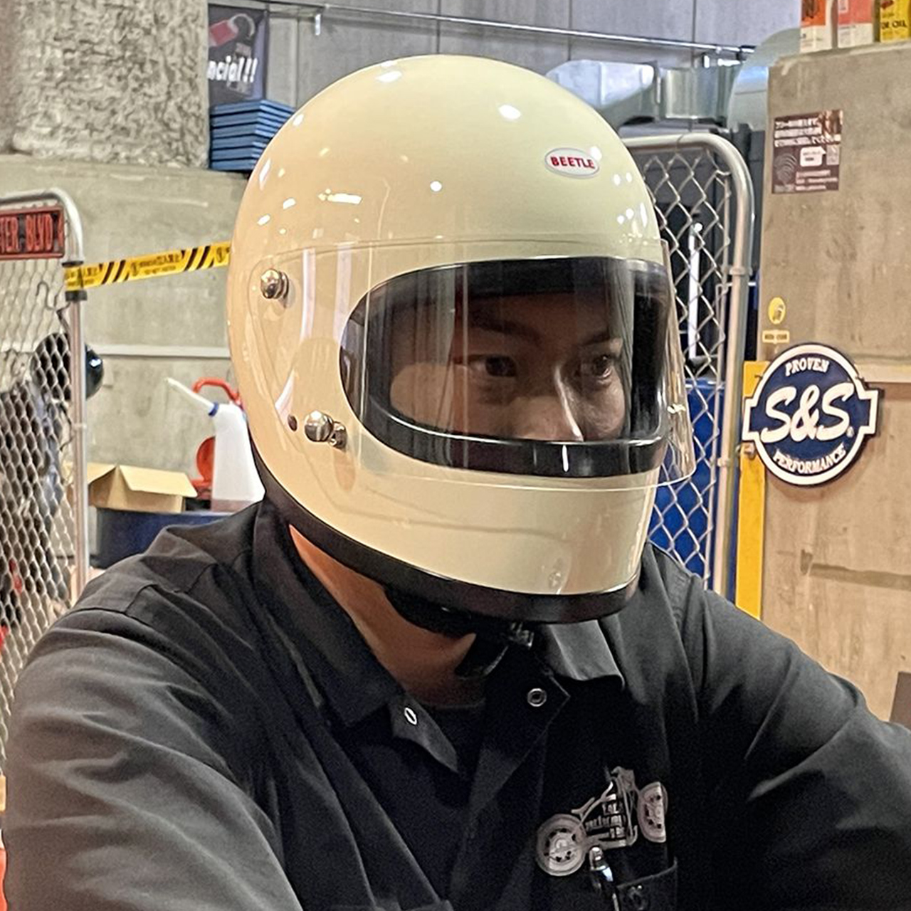 オーシャンビートル□ BEETLE STR 極小フルフェイスヘルメット