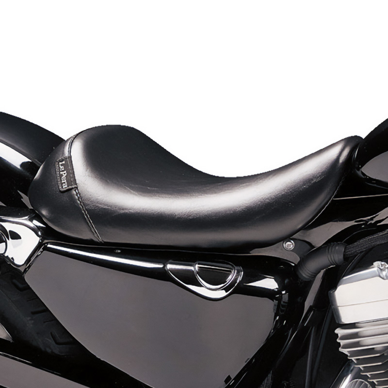 ラペラ ベアボーンズ ソロシート スムース ブラック Le Pera Bare