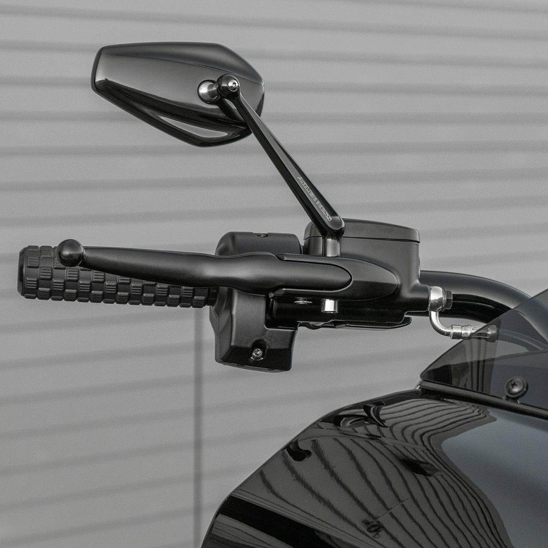 アレンネス□ミニストッカー フォージドミラースチールステム ブラック