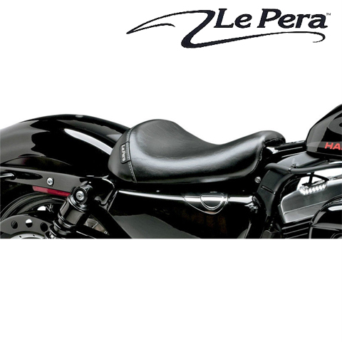 ラペラ ベアボーンズ ソロシート スムース ブラック Le Pera Bare