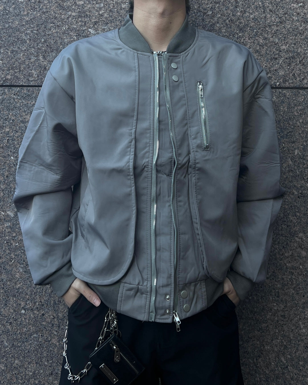 ダブルジップボンバージャケット MO1209 – YOLO（ヨロ）｜ファッション通販