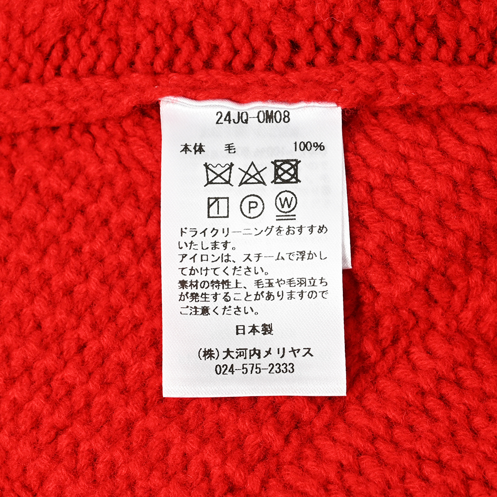 ハイネックニット レッド トラディショナルスタンダード | よろずを