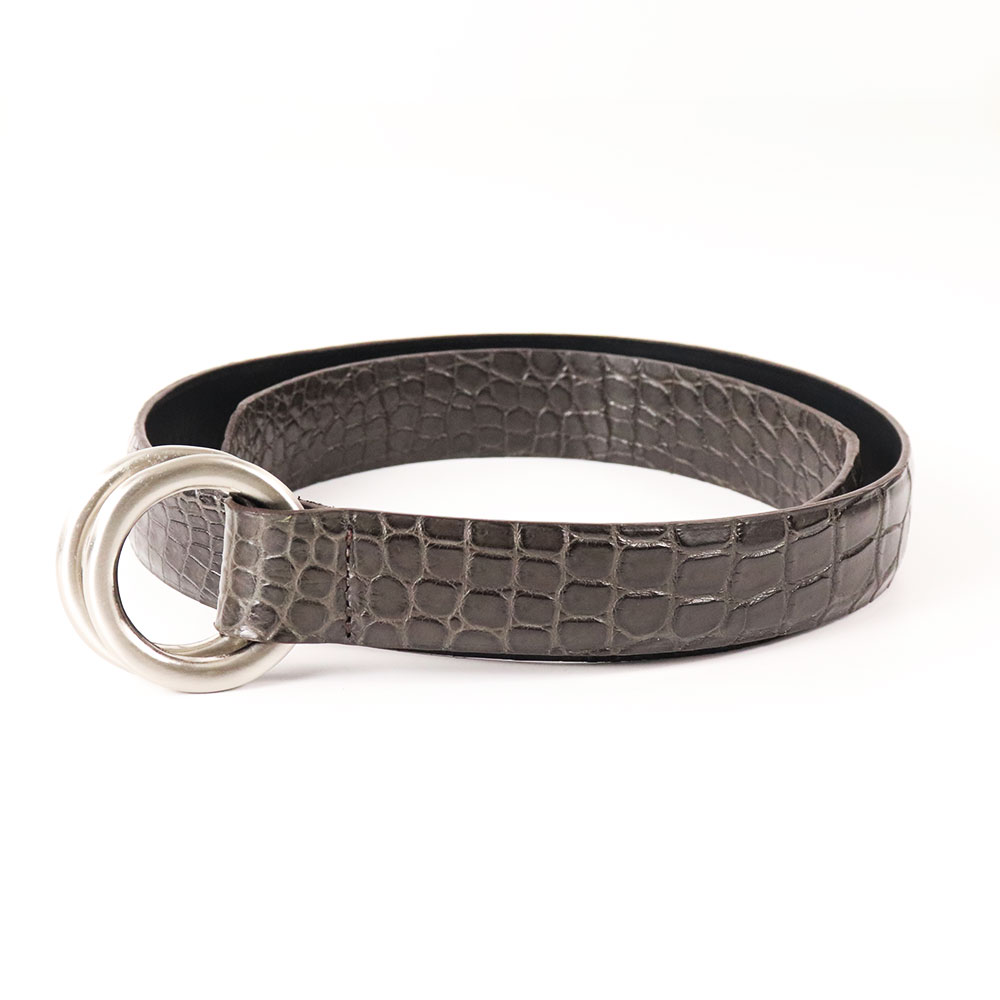 THE SOLE ポロサスクロコ ダブルリングベルト Traditional Standard