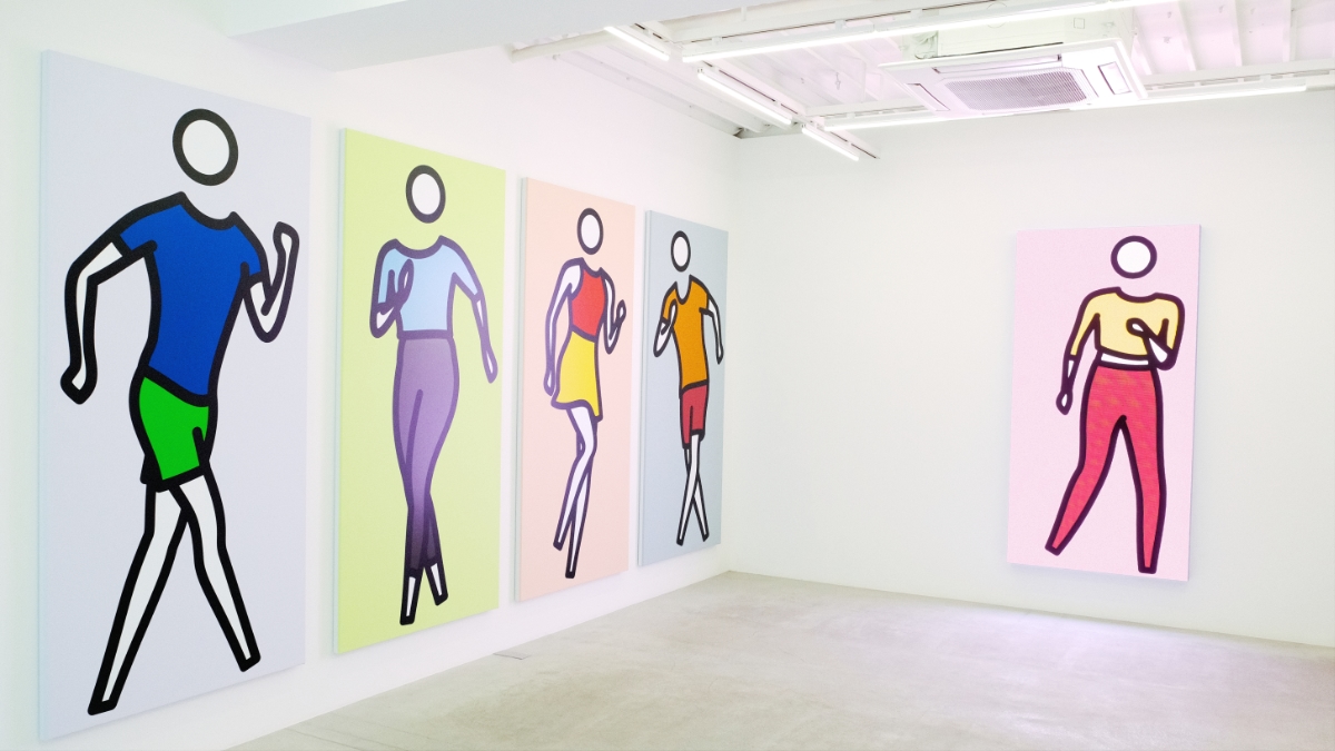 ジュリアン・オピー個展」鑑賞レポート｜TikTokで人気のダンスを少ない