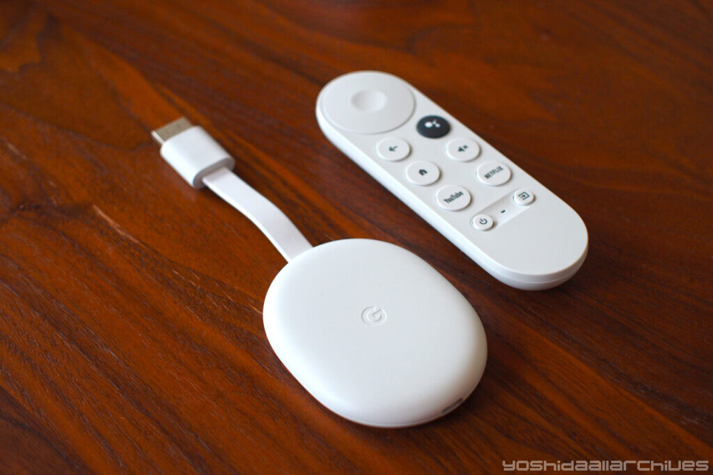 レビュー】テレビやモニターをgoogleTVにしちゃう『Chromecast with