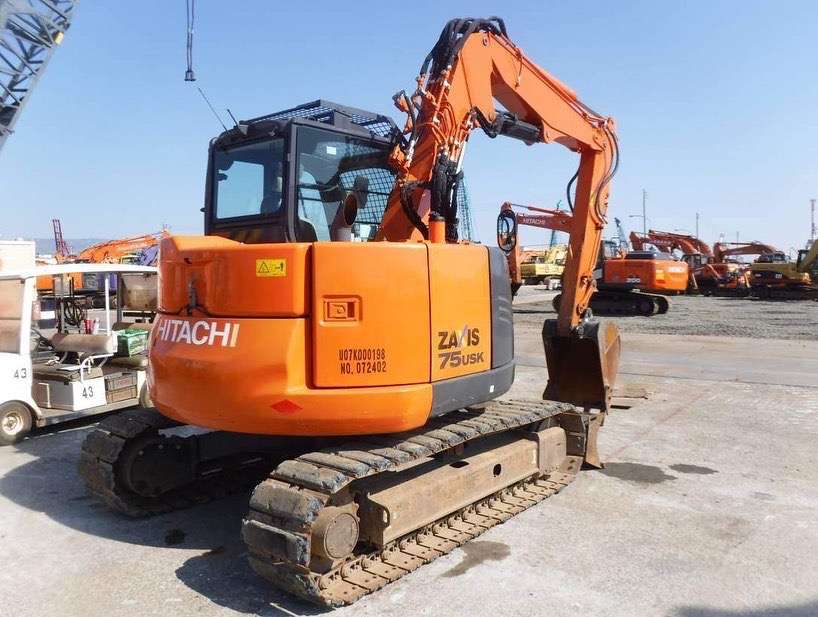 日立ZX75USK-5Bセパレートブーム解体仕様機 | ブログ | 建設機械・重機