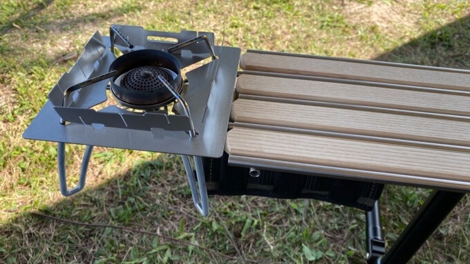 38GT310】A38grateアタッチメントでソロキャンプをもっと快適にしま