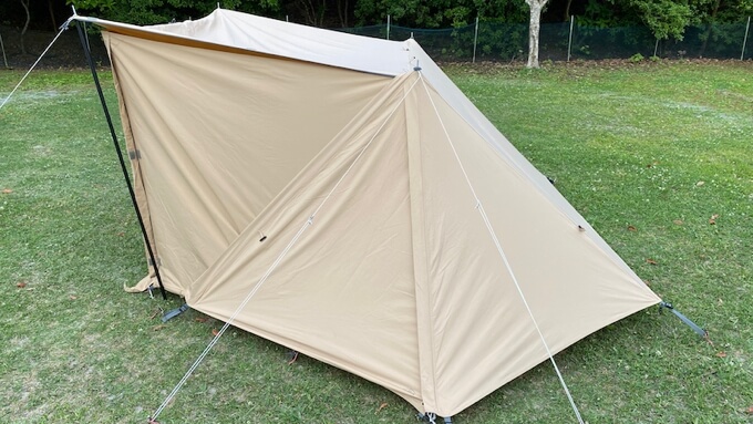 ソロベースEX用 フロントウォール｜バンドックのパップテント専用前幕