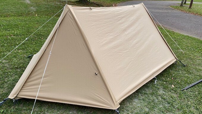 ソロベースEX用 フロントウォール｜バンドックのパップテント専用前幕