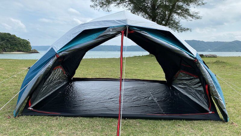 設営が簡単な ケシュア ワンタッチテント レビュー｜2 SECONDS EASY