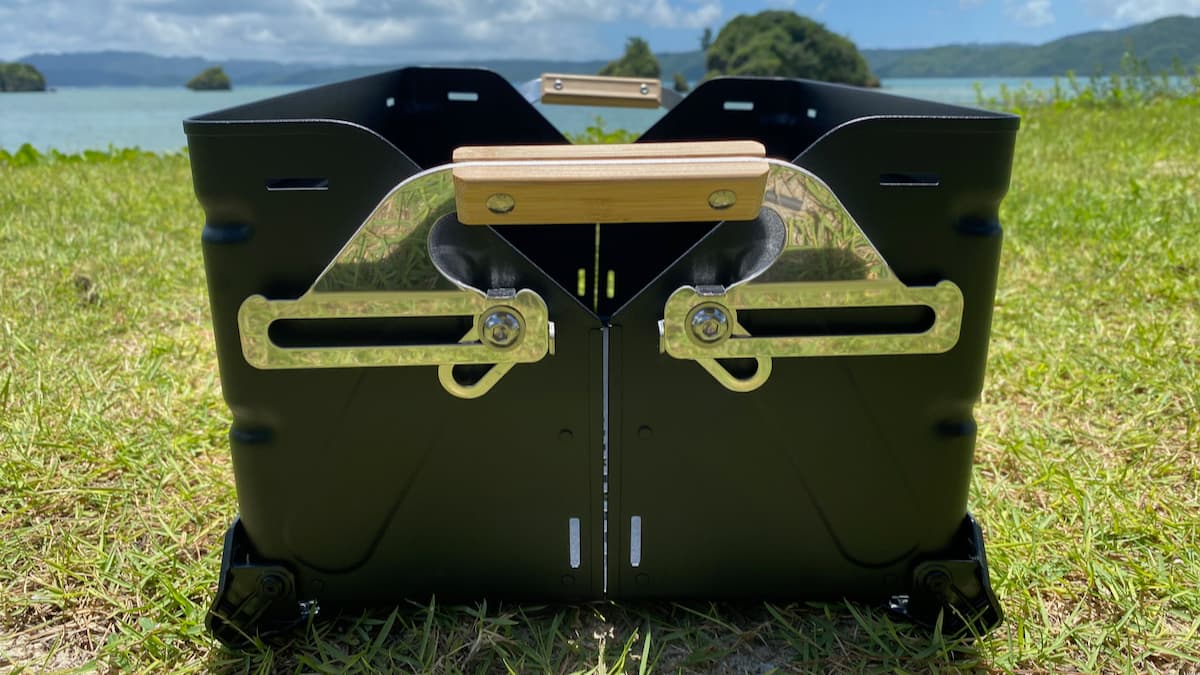 黒がカッコいい スノーピーク シェルフコンテナ25 ブラック レビュー