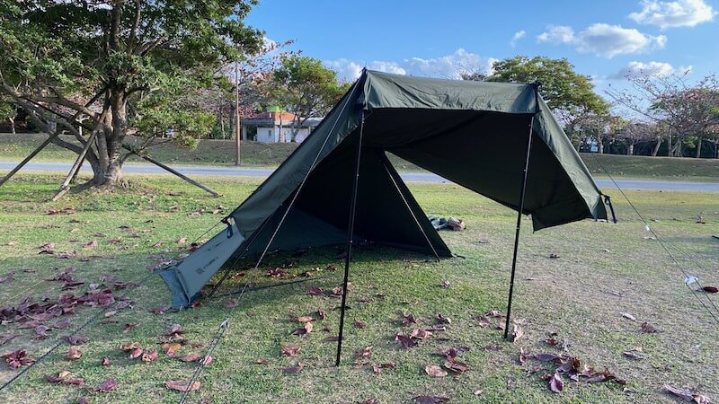 OneTigris CONIFER レビュー｜独特のフォルムをしたソロキャンプ用