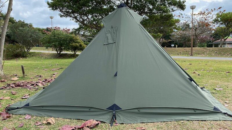 OneTigris CONIFER レビュー｜独特のフォルムをしたソロキャンプ用