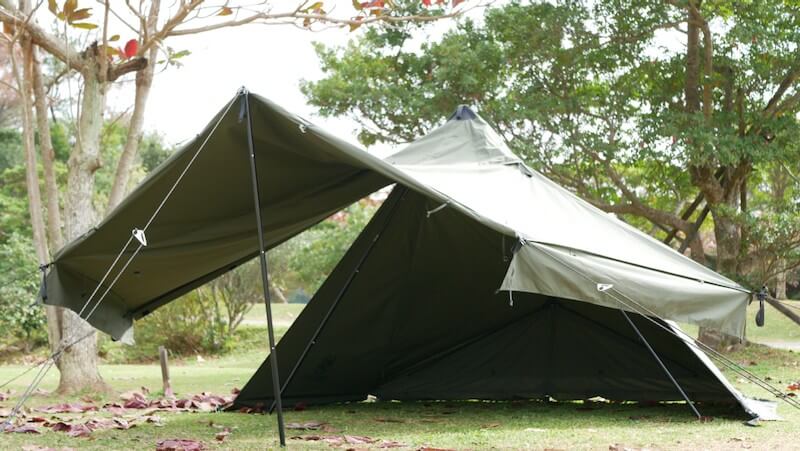 OneTigris CONIFER レビュー｜独特のフォルムをしたソロキャンプ用