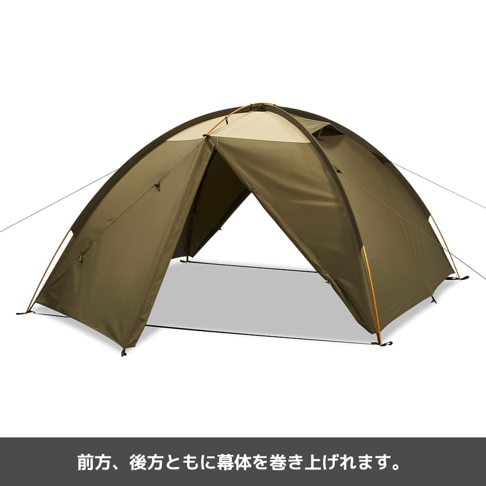 ワークマン レインウェア生地のテント「イナレムギアシェルターⅡ