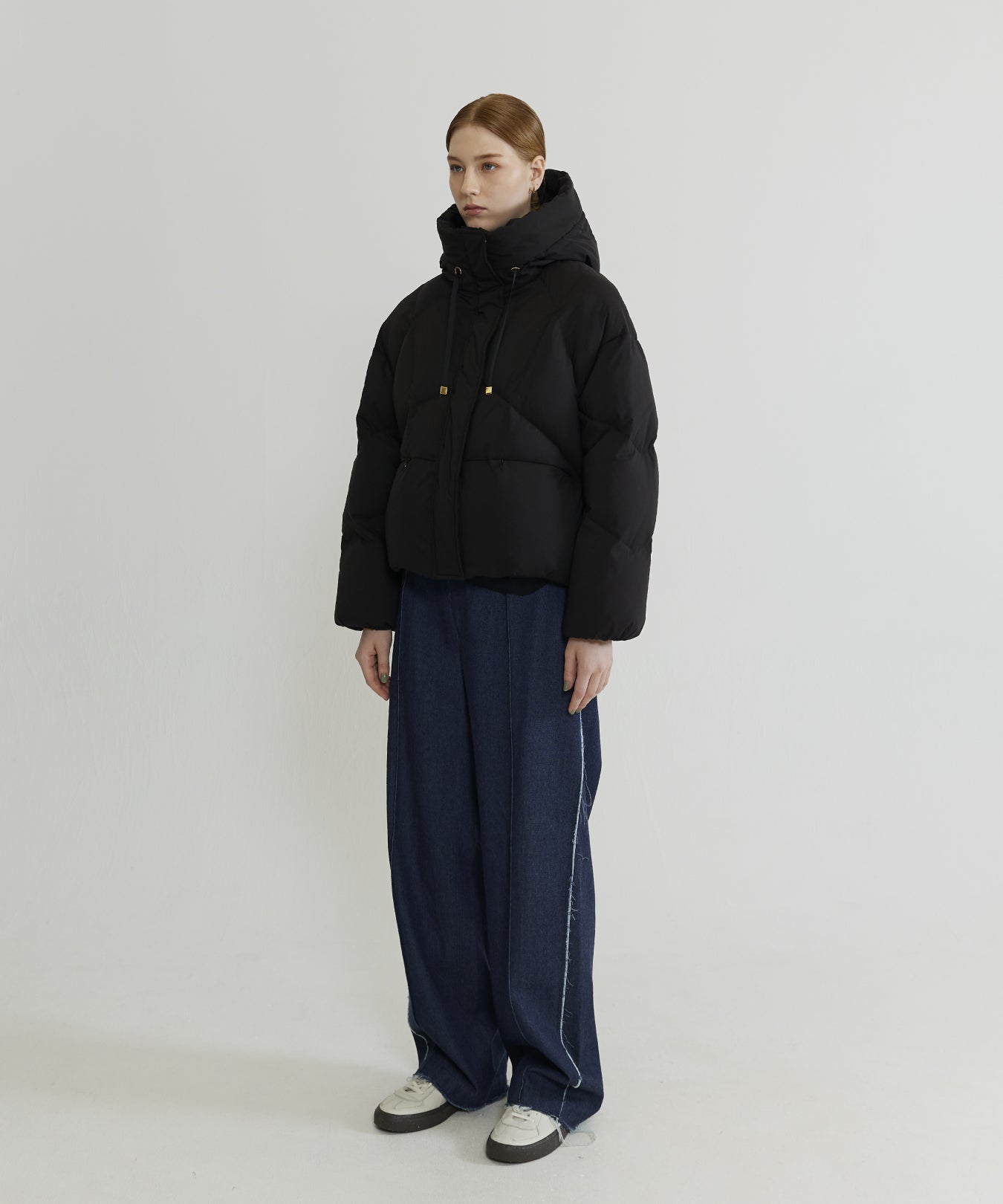 フーデッドコクーンジャケット – 粧U -YOSOOU-