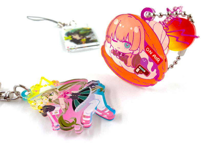 フチなしアクリルキーホルダー | アクリルキーホルダー・同人グッズの