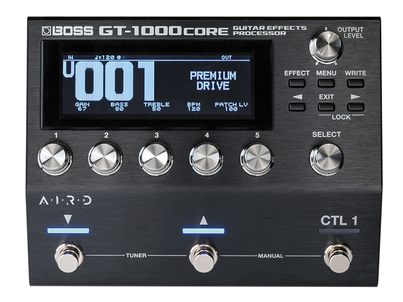 BOSS“GT-1000CORE” 〜濃縮型最強ディヴァイスの使用法指南〜 – YOUNG